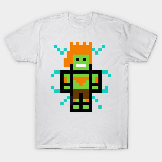 

T Рубашка женщин Бланка Пиксель Герой Harajuku Печать Кавайи Футболка Летний короткий рукав женский футболка Top Tee