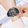 [COJR] Men's Digital Watch, 5 ATM Water Resistant, Multi-Function, Alarm, Stopwatch, Date, Day of the Week, LED Color Light, Popular, Simple,