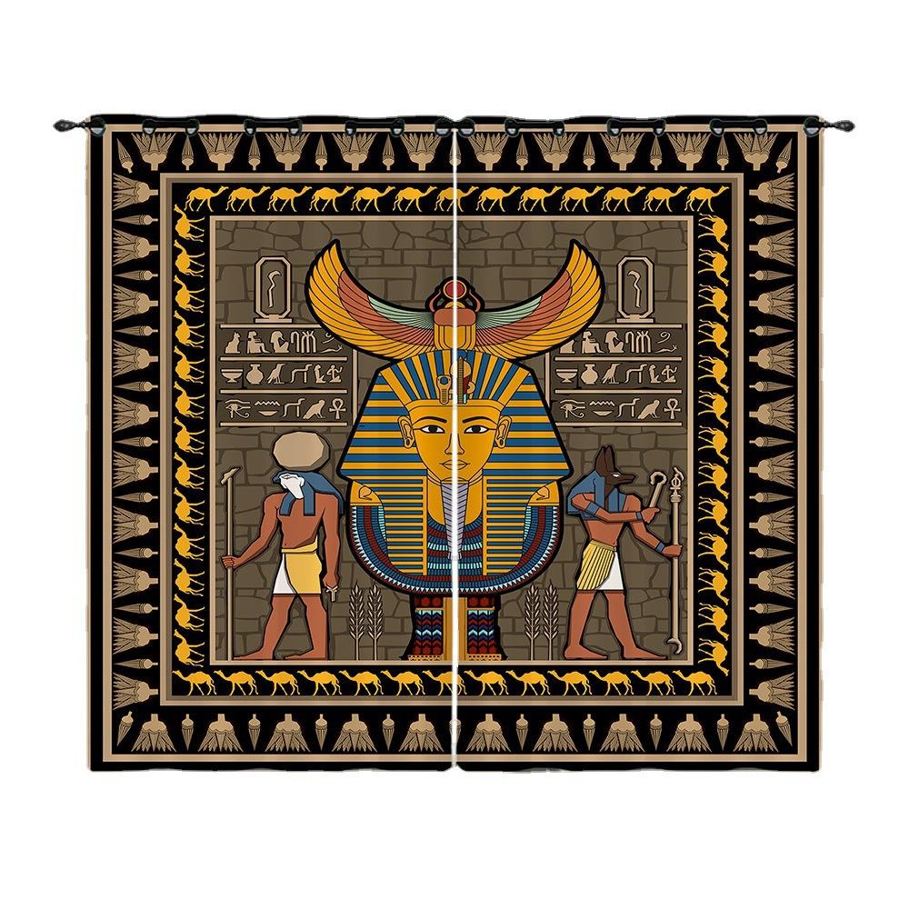 Curtains Bohemian Curtains Bedroom Living Room Blackout Curtains Perforated