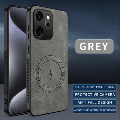 For OPPO Reno 15 Pro New Style Magnetic Leather Phone Case For Oppo Reno 15 Pro Ultra-Thin Matte Comfortable Shockproof Cover