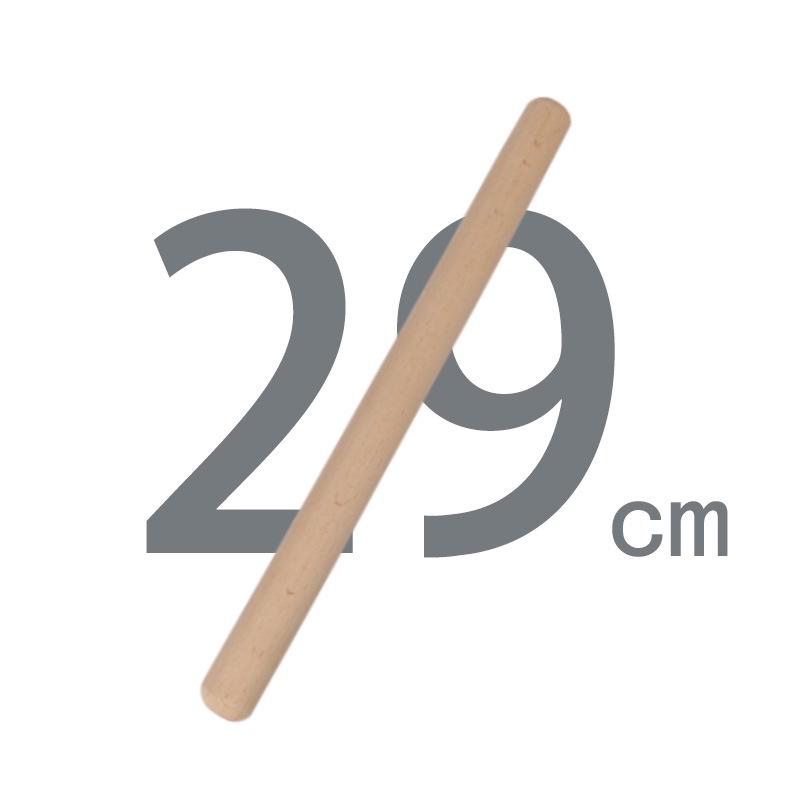 Kleiner Nudelholz für Dumpling-Teig aus Holz - Unbehandeltes Buchenholz Backwerkzeug