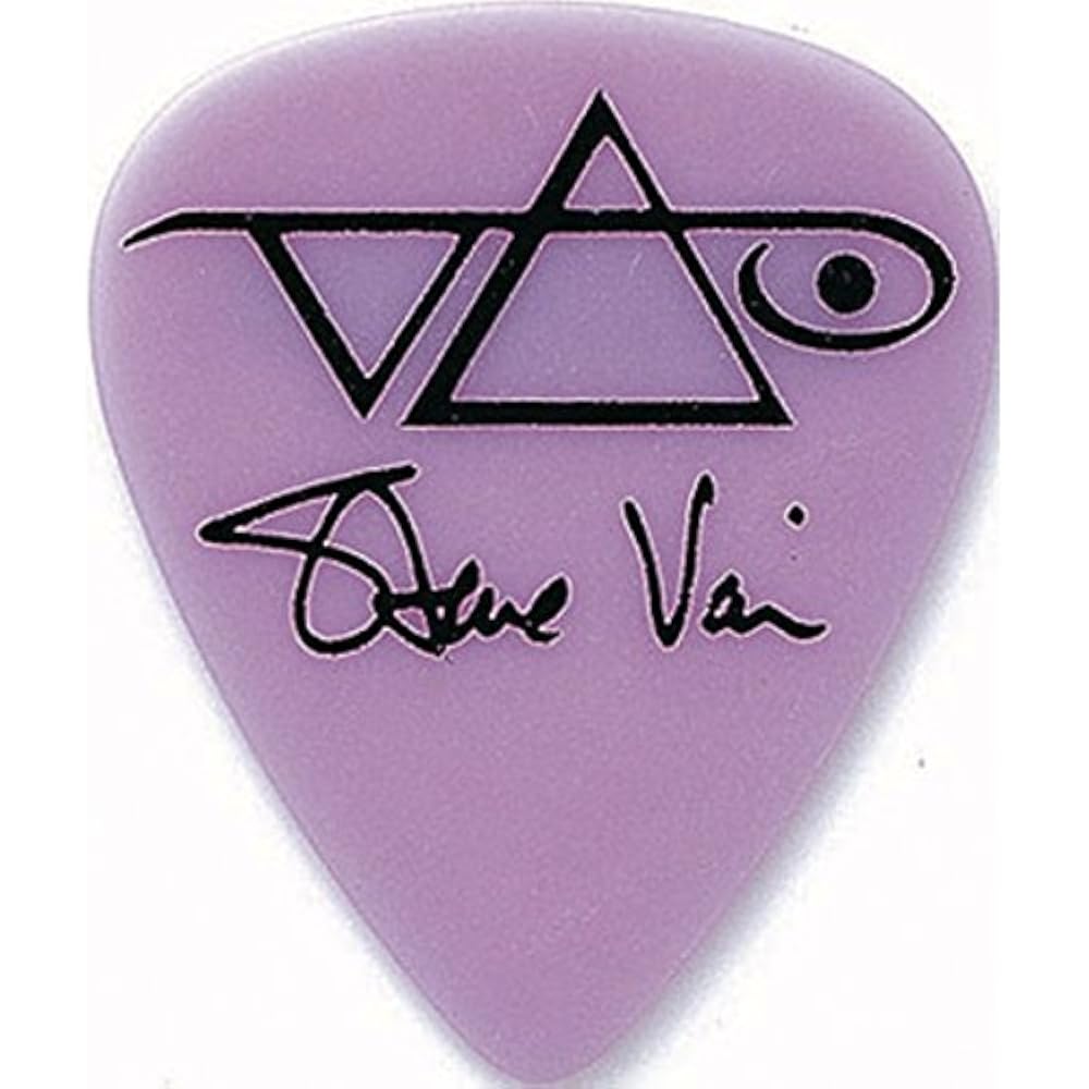 Ibanez Steve Vai Signature Picks, 6-Pack [Muscat Purple] B1000SV-MP