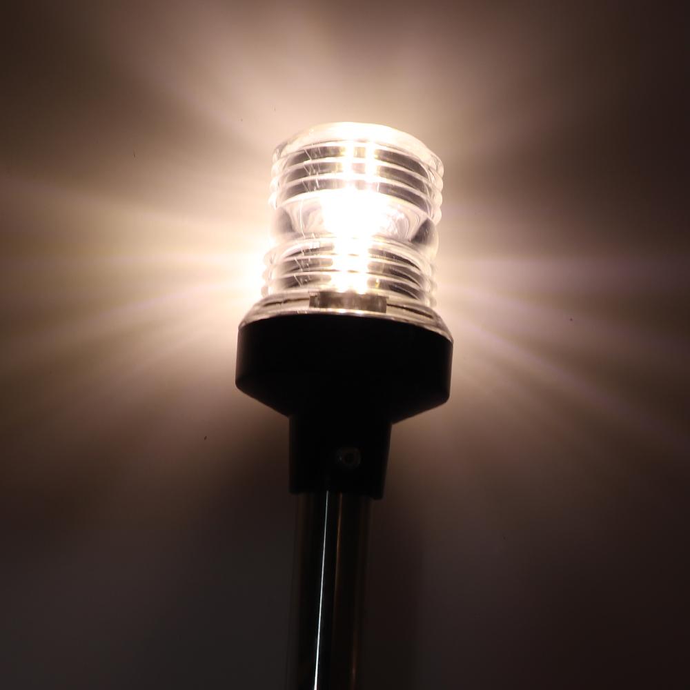 Marine Anchor Light For Boat LED Navigation Lights Sea Sailing Lamp Waterproof Fold Down Lights 12-24V