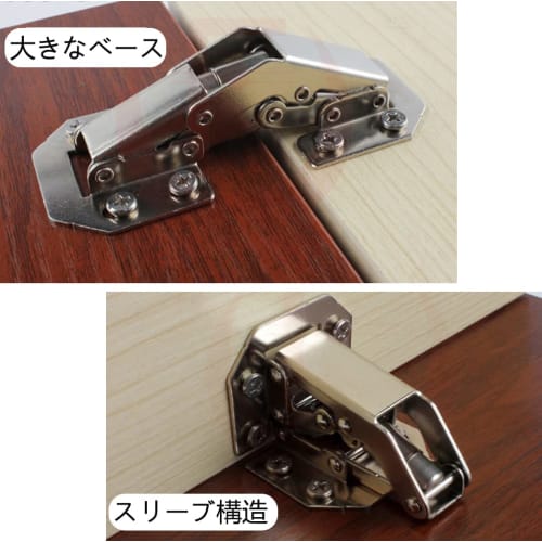 YFFSFDC Stainless Steel Sliding Hinges, Cabinet Hinges, Repair Fixing Hardware, Door, Window, Furniture Hinges, Easy Installation, Set of 6 (48 Screws