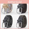Trendy Woven Stretch Belt In Multiple Colors And Sizes With Durable Alloy Closure