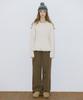 SINOON Berry Frill Pullover Knit (Ivory)