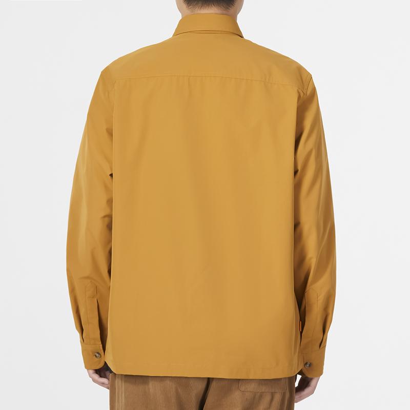 Timberland Jednofarebné logo vyšívané vonkajšie ležérne polo tričko pánske košele Pšenica A6895-P47