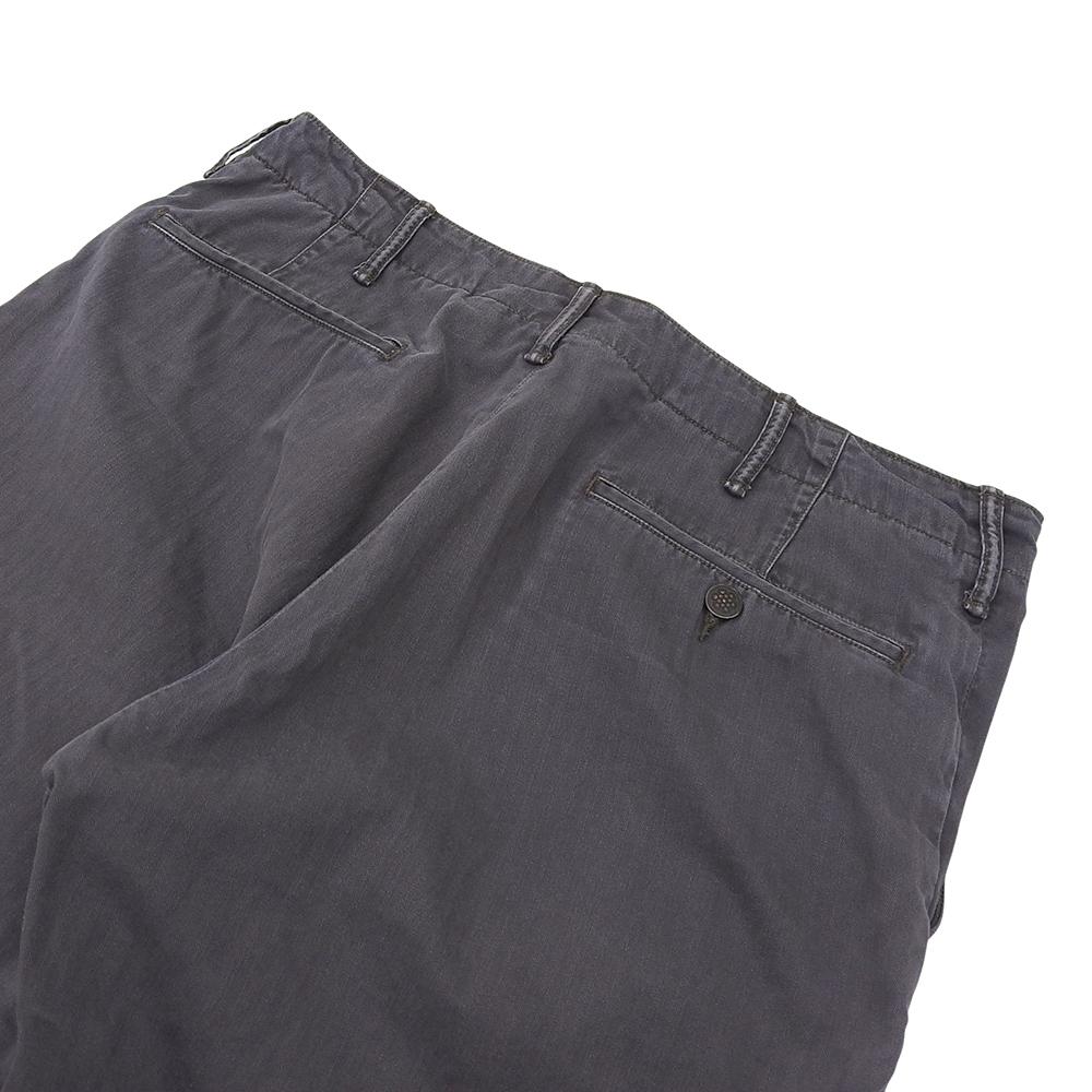 RRL Herringbone Military Field Cloth Cotton Twill Pants, Men's, Gray, Size 34x32 Bottoms 34x32 grayUsed