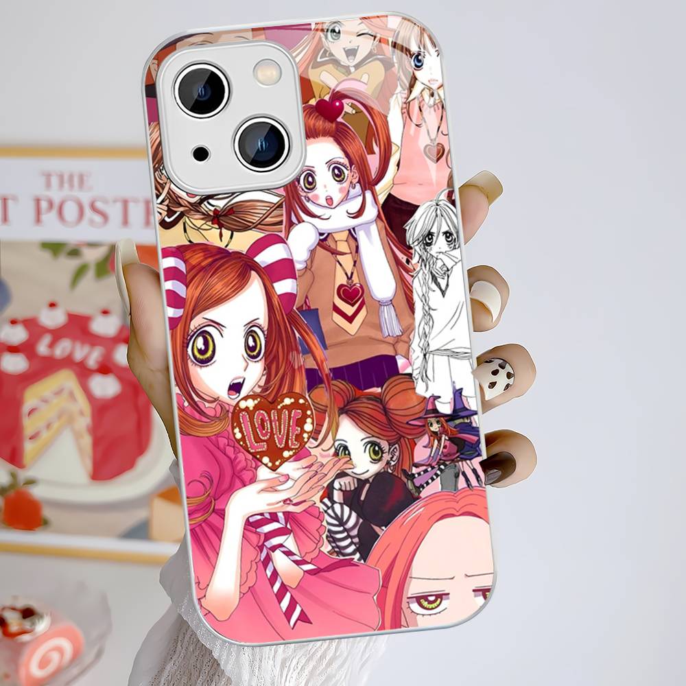 Anime Sugar Sugar Rune For IPhone 14 13 12 Mini 11 Pro XS Max X XR 14 Plus Tempered Glass Cover