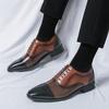 Neuzugang Mode Gentleman Kleiderschuhe für Herren Gemischte Farben Schnürschuhe Brogues Oxfords Party Formell Hochzeit Schuhe Zapatos