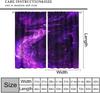 Fantasy Dragon Curtains   Mystery 3D Purple Magic Fantasy Lightning Dragon Flame Window Treatments   Thermally Insulated Rod Pocke