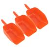 3pcs Plastic Feed Shovel Handheld Feeding Scoop Feed Ladle Portable Feeding Tool for Livestock