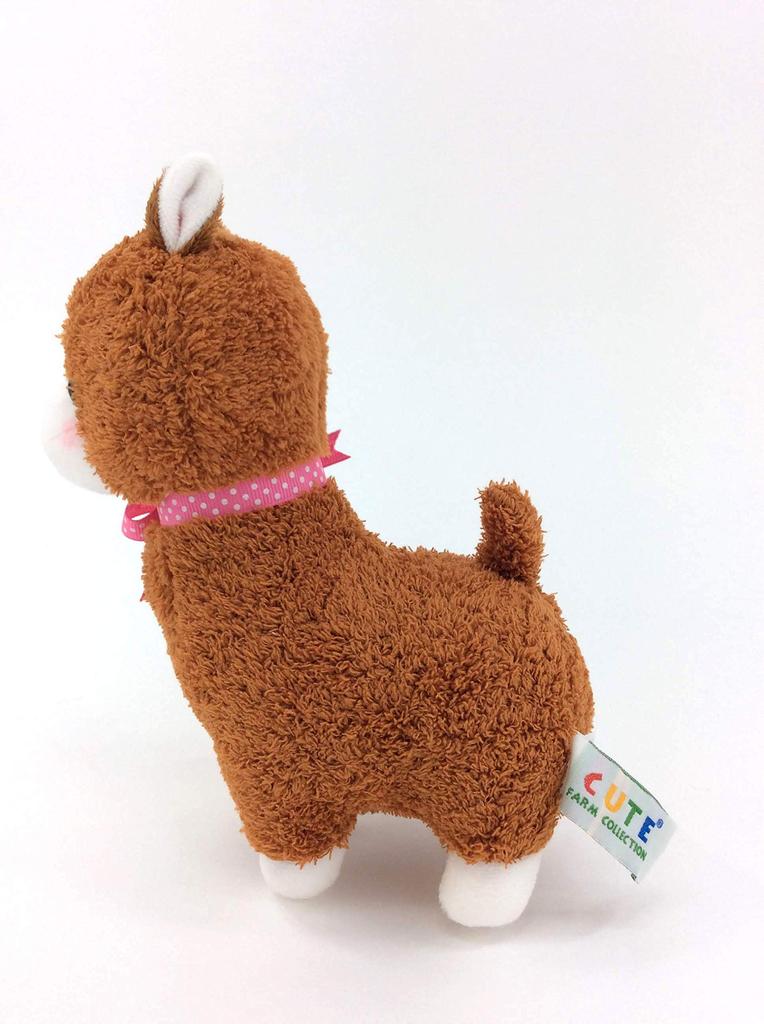 Cute Sales Alpaca Plush F0198 Toy, Small, Brown,