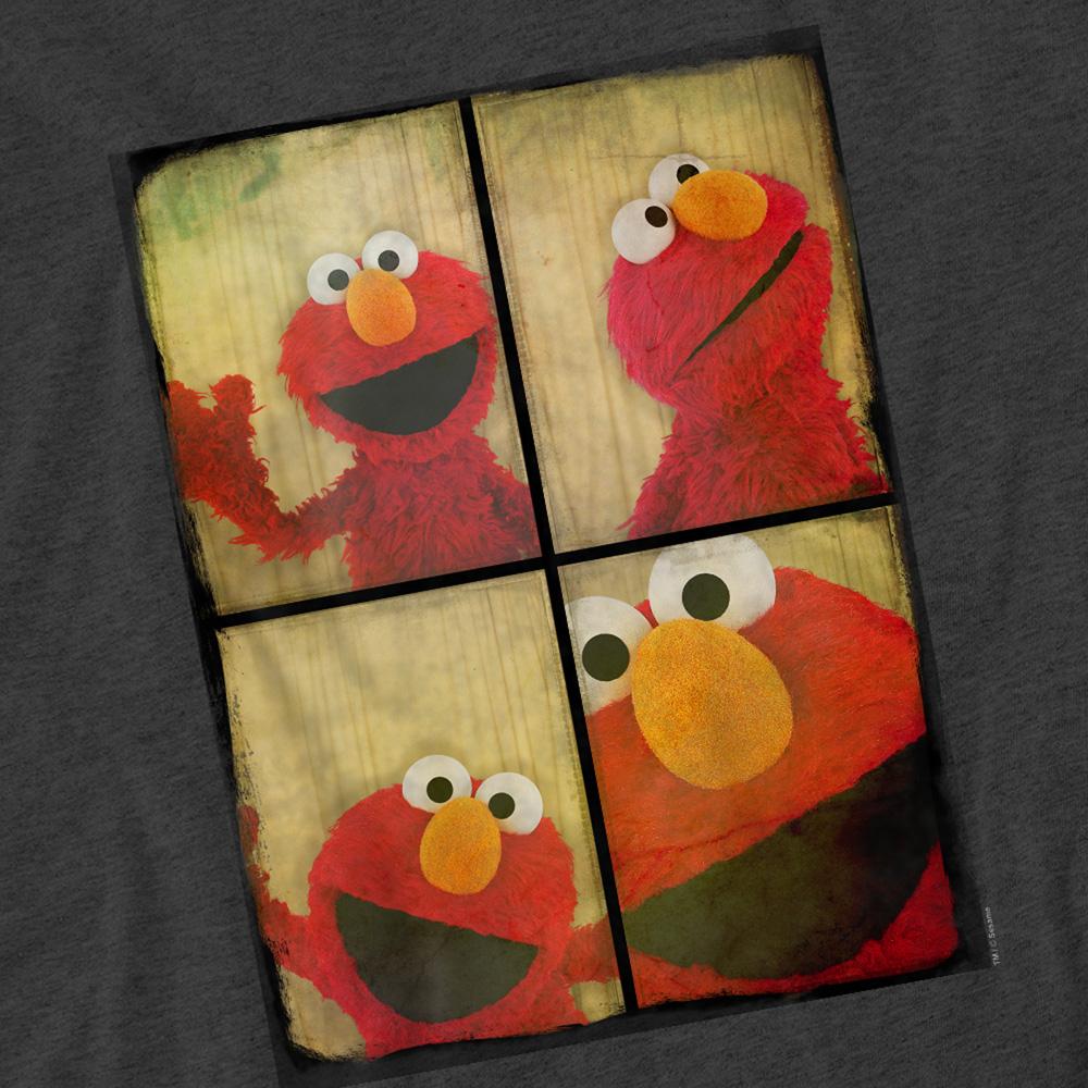 Sesame Street Unisex Adult Photobooth Heather T-Shirt