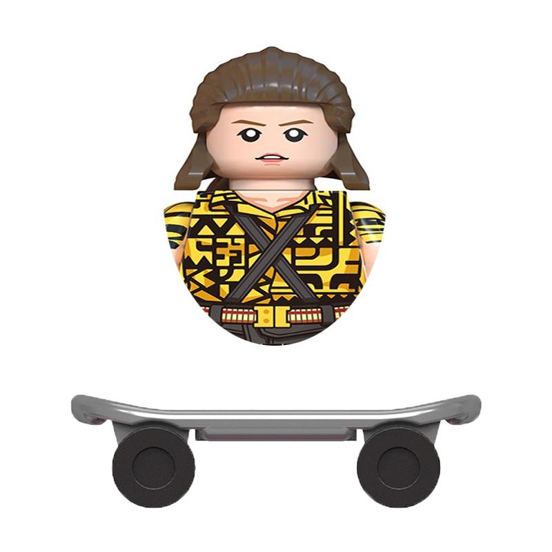 Cartoon Vecna Dustin Mike Hopper Byers Will Eleven Demogorgon Model Buliding Blocks Bricks Construction Toys Figures For Kids