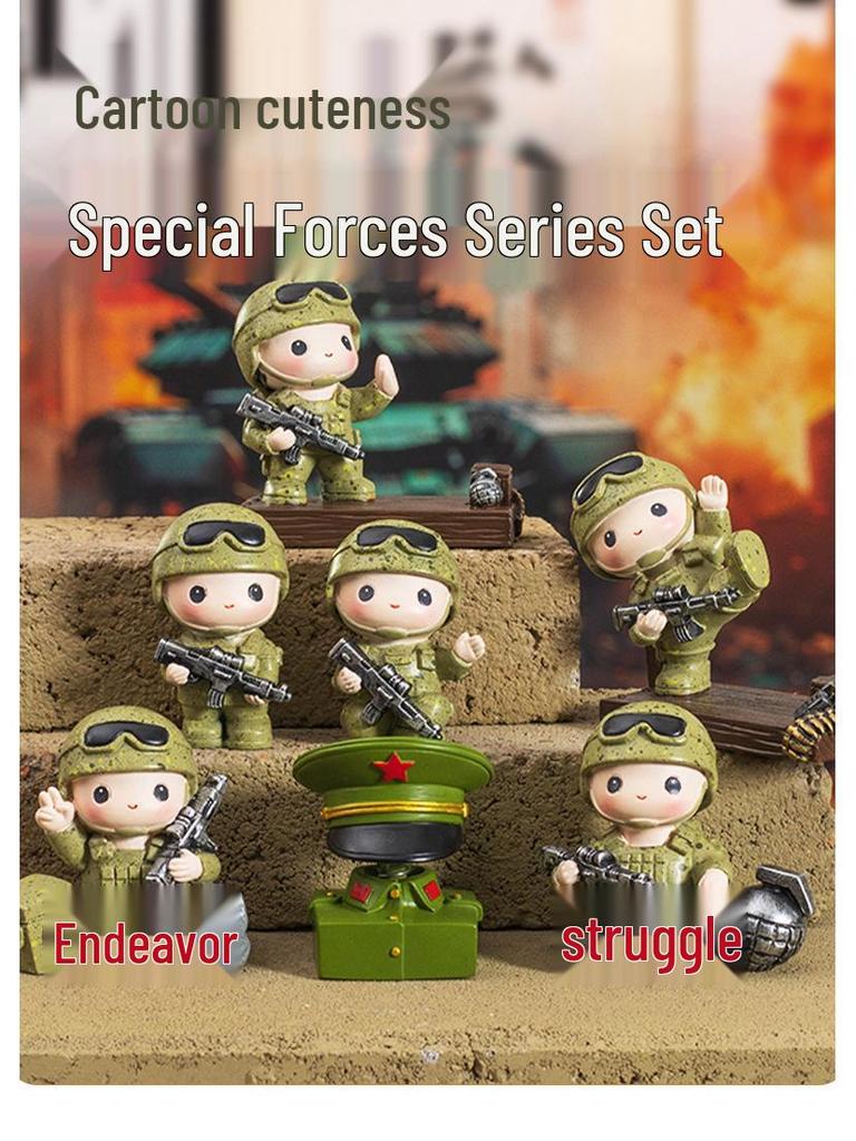 Creative Soldier Phone Stand Military Souvenir Birthday Gift Party Favor