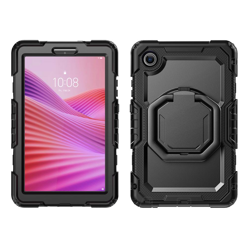 Handheld Tablet Cases for 8.7" Lenovo Tab K9/Tab One 2025 TB305XU/TB305FU Case Shockproof Hard PC+Silicone Cover Stand Shell
