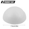 Hemisphere Foam Ball Foam Ball Hemisphere Foam Round Wedding White 6 Sizes DIY