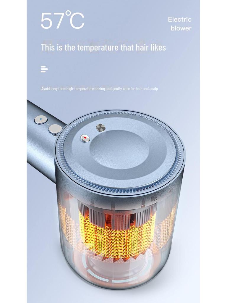 High-Power Leafless Hair Dryer: Quick-Drying, Damage-Free, Negative Ion Technology