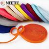 Meetee 10-50M 10mm Non-slip Elastic Bands Silicone Tapes for Bra Underwear Shoulder Belt Sewing Rubber Ribbons Garment Accessory