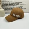 Spring and Summer New Versatile Letter Embroidered Baseball Cap for Men and Women Outdoor Face Small Big Head Circumference Hole Casual Cap