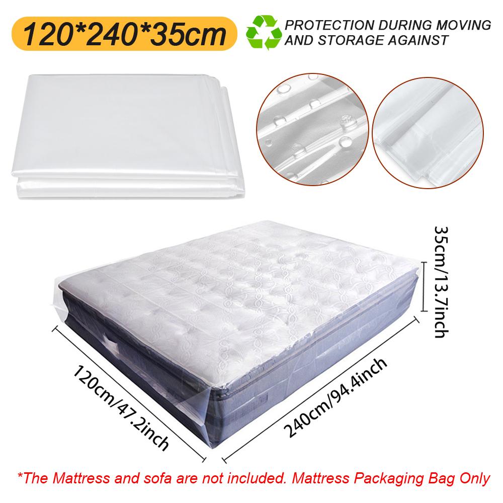Plastic Mattress Bag Home Storage Moving House Mattress Storage Cover Dustproof Waterproof Mattress Protector Protective Case