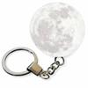 [ZooooM] Glowing Full Moon Design Light Keychain Realistic Lunar Surface