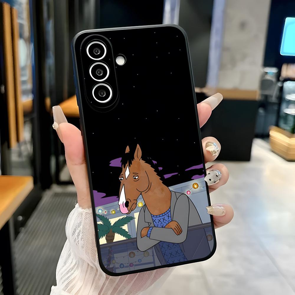 Cool B-Bojack H-Horseman Phone Case For Samsung A25 A13 A33 5G A54 A36 A35 A56 A52 A14 Shockproof Soft Cover