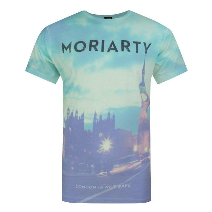 Plan 9 Mens Not Safe Sherlock Holmes T-Shirt