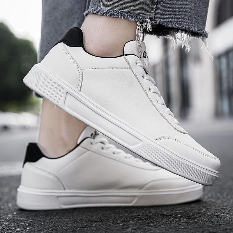 Fashion New Classic Men's Women Platform Sneakers Lovers Comfort Leather Skateboarding Sport Casual Shoes for Men Lace-up White Sneakers