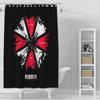 Shower Residents Evil Curtain Waterproof Polyester Fabric Paint Colorful Bath Curtains Home Bathroom Decor Curtain With Hook
