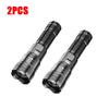 Super Bright 2000LM LED Flashlight USB Rechargeable Zoom Tactical Torch with Power Display Camping Fishing Emergency Lantern