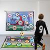 Soccer Game Mat Kids Indoor Outdoor Backyard Throwing Soccer Goal Game, Multiplayer Competitive Soccer Training Christmas Gift