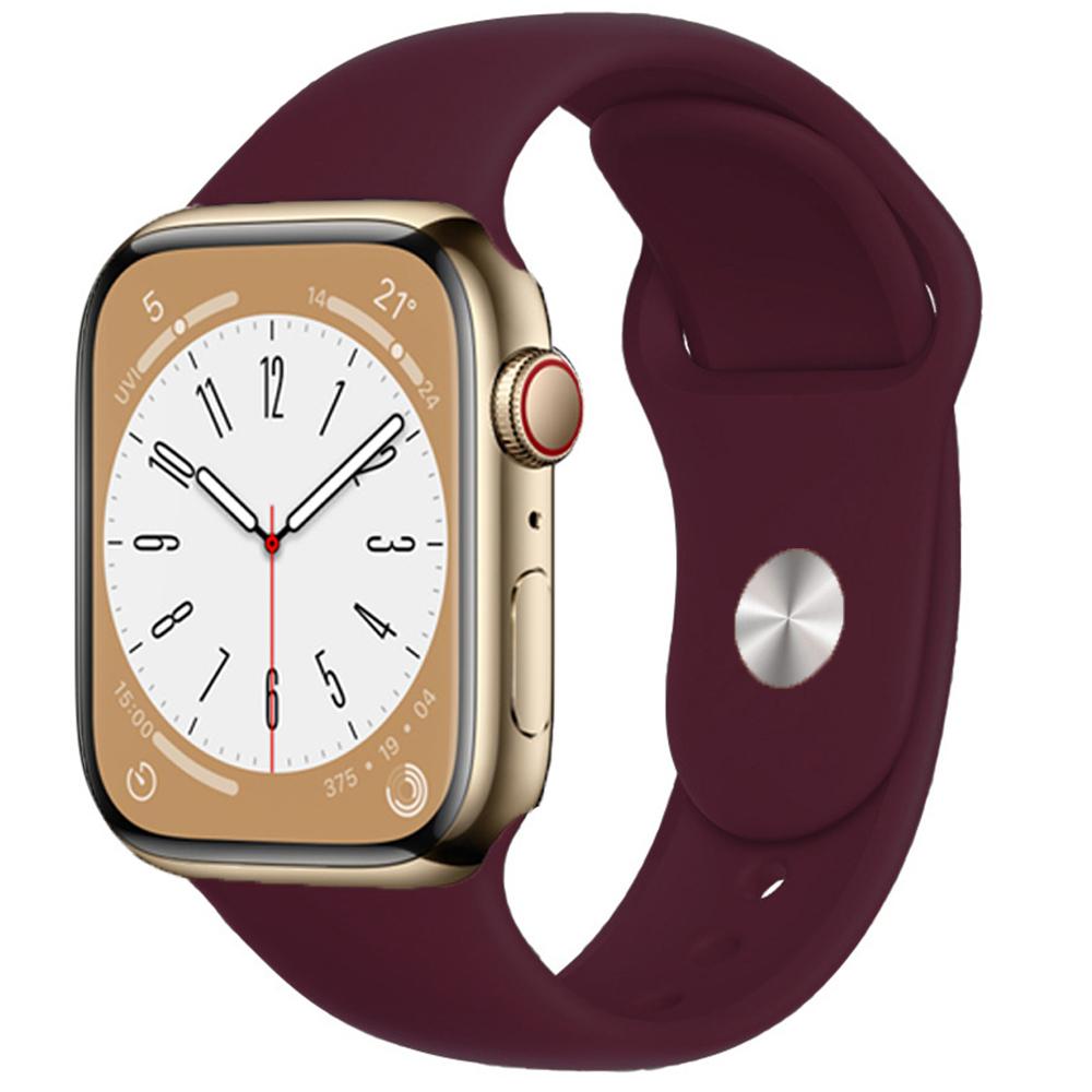 Pulseira de silicone para apple watch band 49mm 45mm 44mm 42mm 41mm 40mm 38mm pulseira cinto iwatch série 8 7 6 5 4 3 se banda