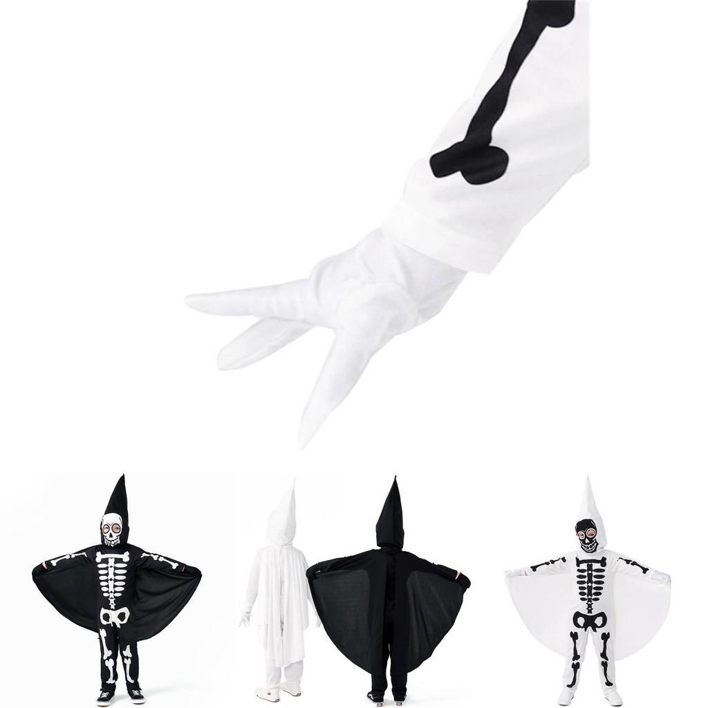 Halloween Costume For Kids Unique Skull Cosplay Outfit For Parties And Performances
