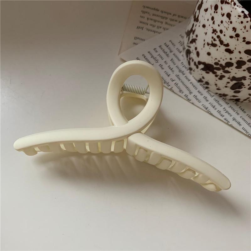Exquisite Acrylic Claw Clip for Thick Hair - Large High-End Shark Hairpin