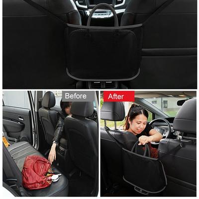 Araba Arka Koltuk Düzenleyici Otomatik Bagaj Saklama Çantası Araba Düzenleyici Arka Koltuk İç Aksesuarları SUV Araç Kamyonet İçin Ağ Cepler