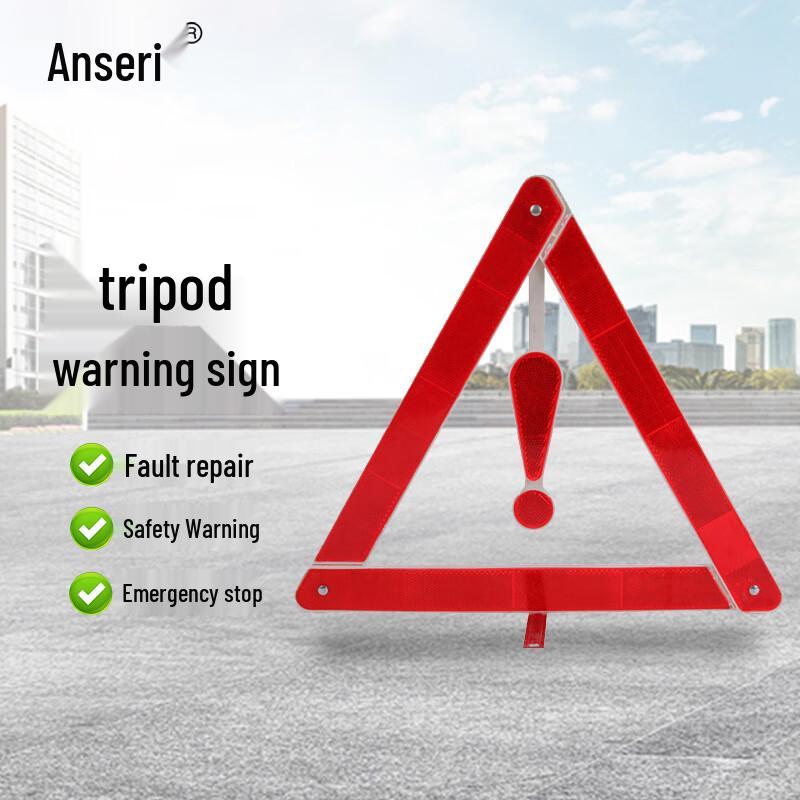 Vehicle Safety Reflective Warning Triangle