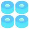 PUENTE 4pcs 70x42mm Skateboard Wheels 80A Longboard Cruiser Wheels Replacement PartsBlue