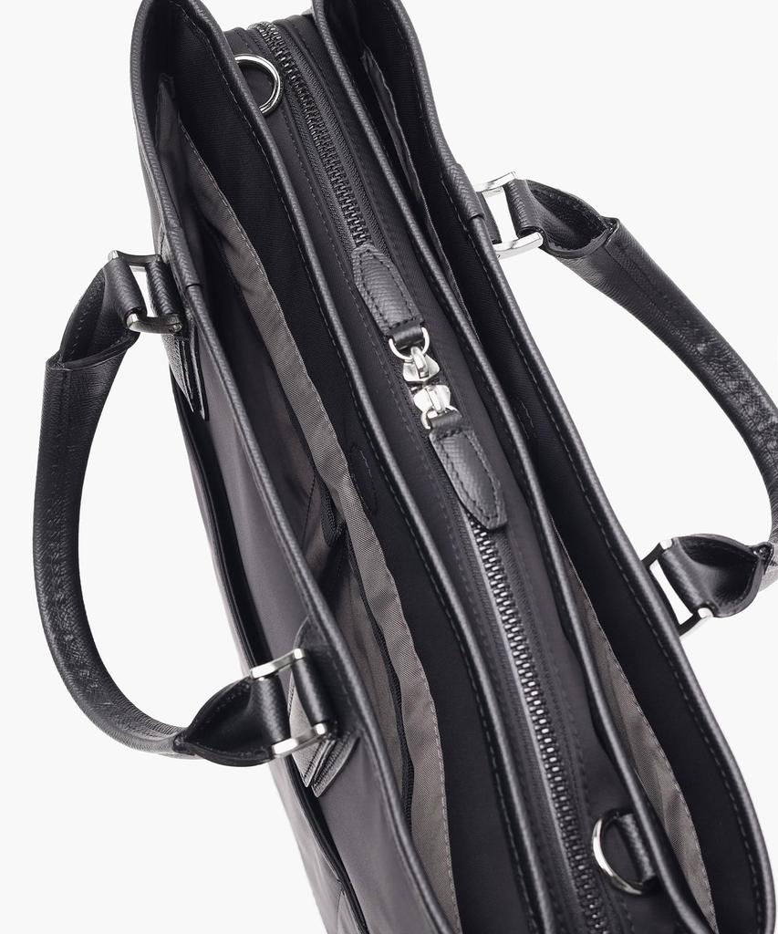 Takeo Kikuchi Rover Business-Tasche, A4-Format, Passt für 13-Zoll-Laptop, Inklusive Schultergurt, Nein. 781511, Schwarz