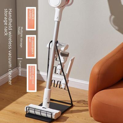 Supporto Aspirapolvere Portatile Senza Fili Dyson - Scaffale da Pavimento in Ferro Senza Fori