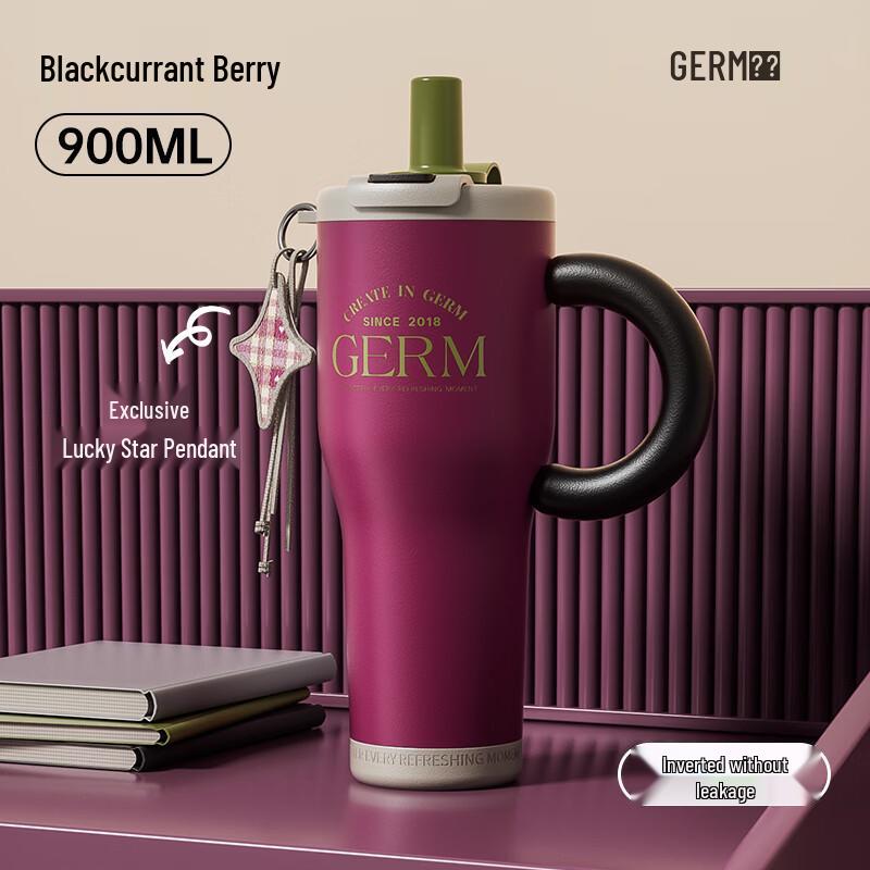 

Germ 900ML Dual-Drink Stainless Steel Insulated Tumbler