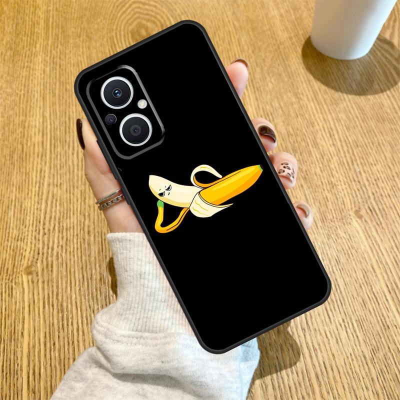Memes Cartoon Funny Banana Funda For OPPO Reno 12F 11F 13F 14F 8T 8 Lite 10 11 12 13 14 OPPO Find X8 X6 X5 X9 Pro Case