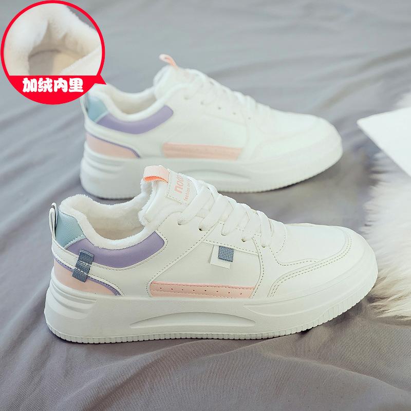 

Fleece autumn and winter 22 new sports and leisure dad shoes board shoes winter cotton shoes 40