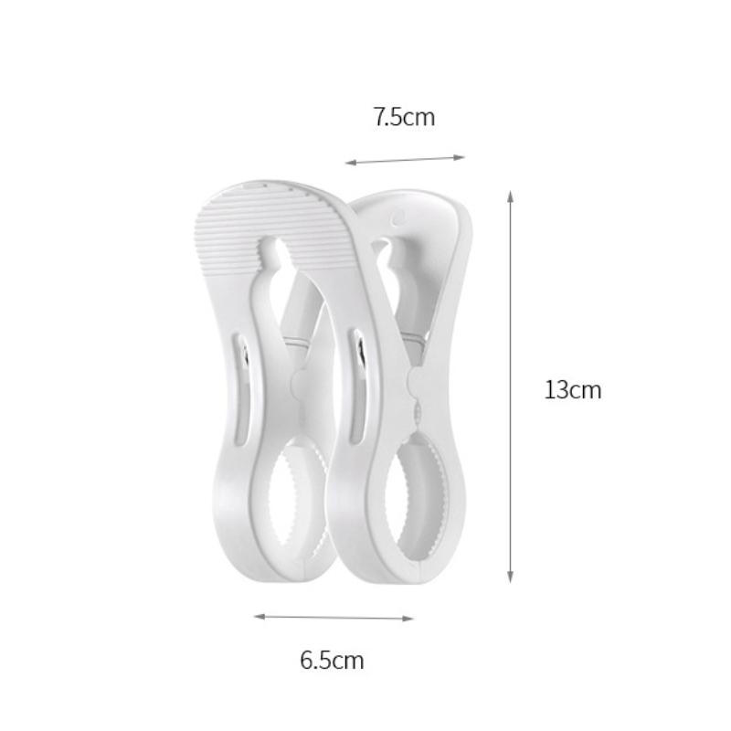 13*7.5cm big Household Quilt Fixed Large Clip Double headed Windproof Quilt Clip Sun resistant and Wear resistant Sheet Clip