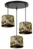 Luminária Pendente, Lustre de Teto, Abajur, Padrão Dourado