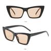 1PC Trendy Square Cat Eye Sunglasses Women Men Retro Sun Glasses UV400 Protection Eyewear Summer Fashion Eyeglasses Accessories