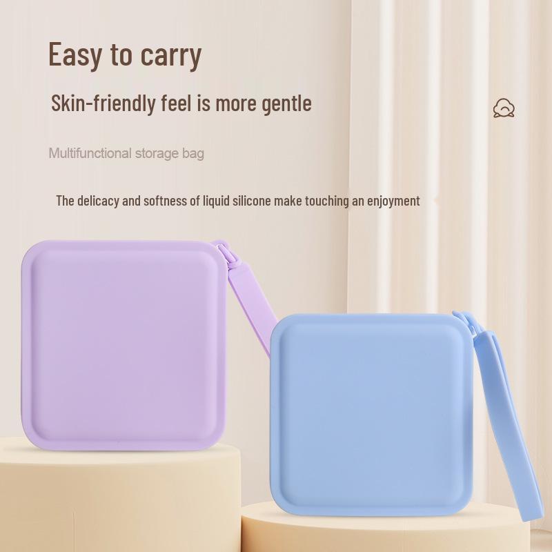 Compact Silicone Coin & Key Pouch - Waterproof & Lightweight