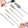 6Pcs High-hardness Nail Polishing Head Set Cuticle Nail Grinding Bits  Nail Tools Accessories
