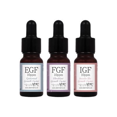 Dammall EGF FGF IGF 10ppm 3-piece Set 10ml Ampoule Concentrate
